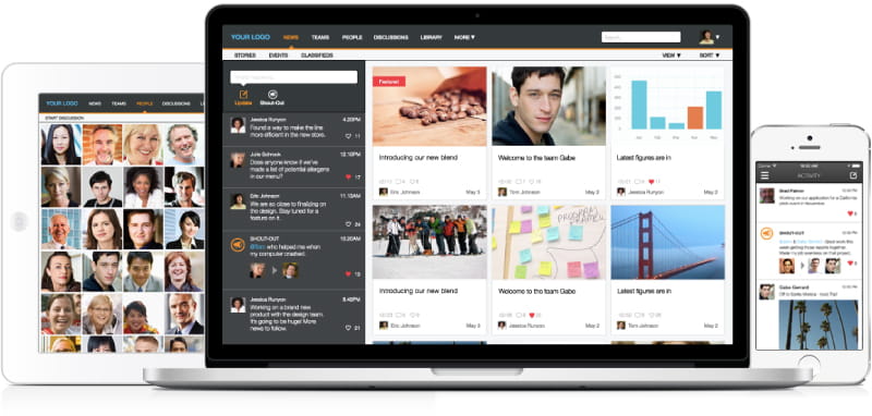 Jostle cloud-based intranet software