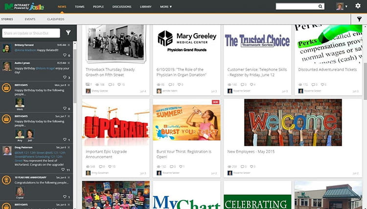 Jostle Intranet Software