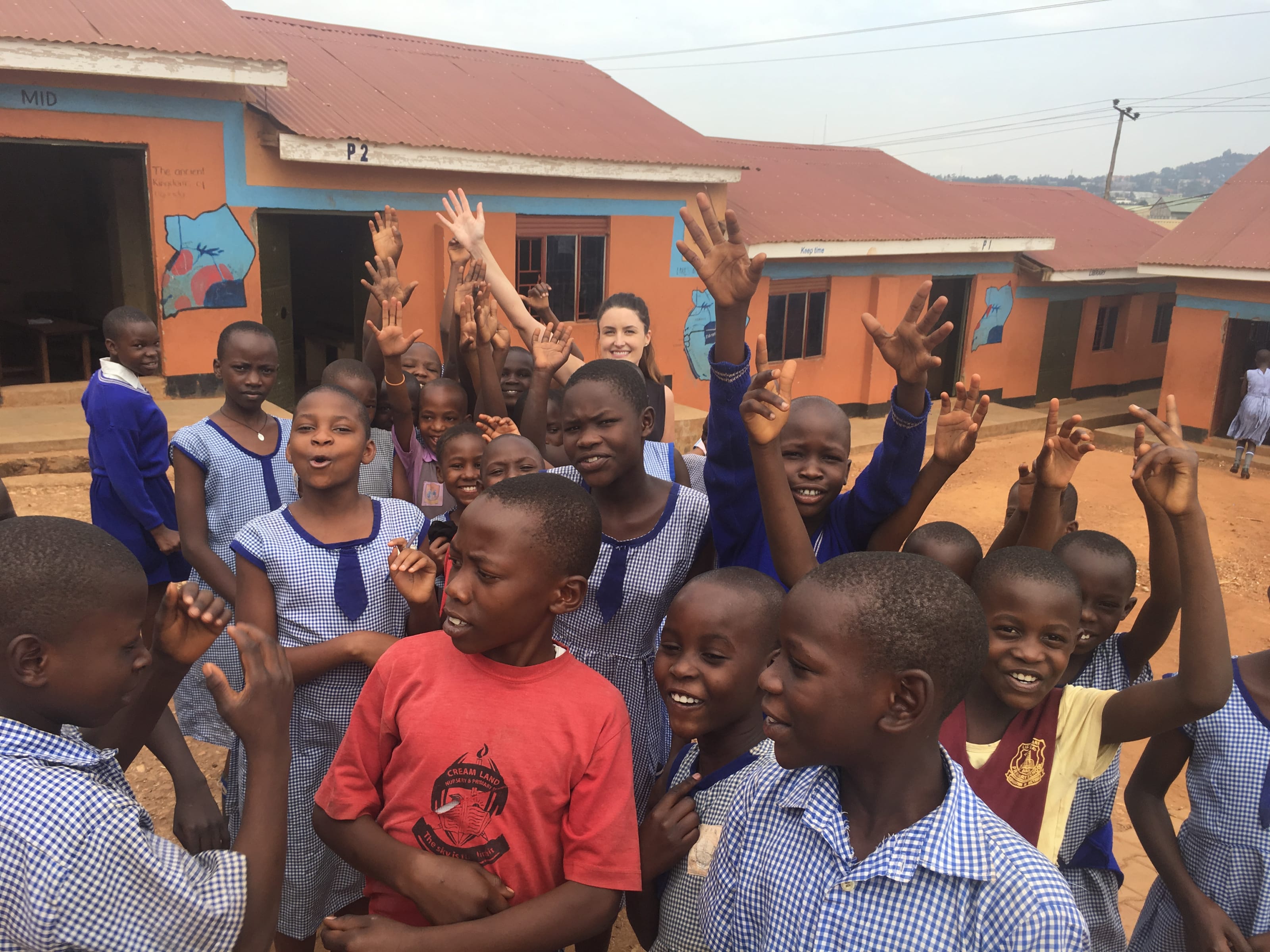 Elva at Creamland Nursery and Primary School, Uganda