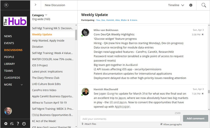 Jostle Intranet Software