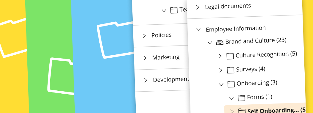Jostle Library file tree